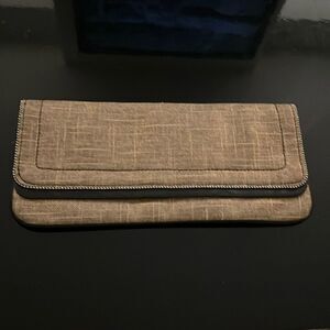 New Esprit gold clutch​